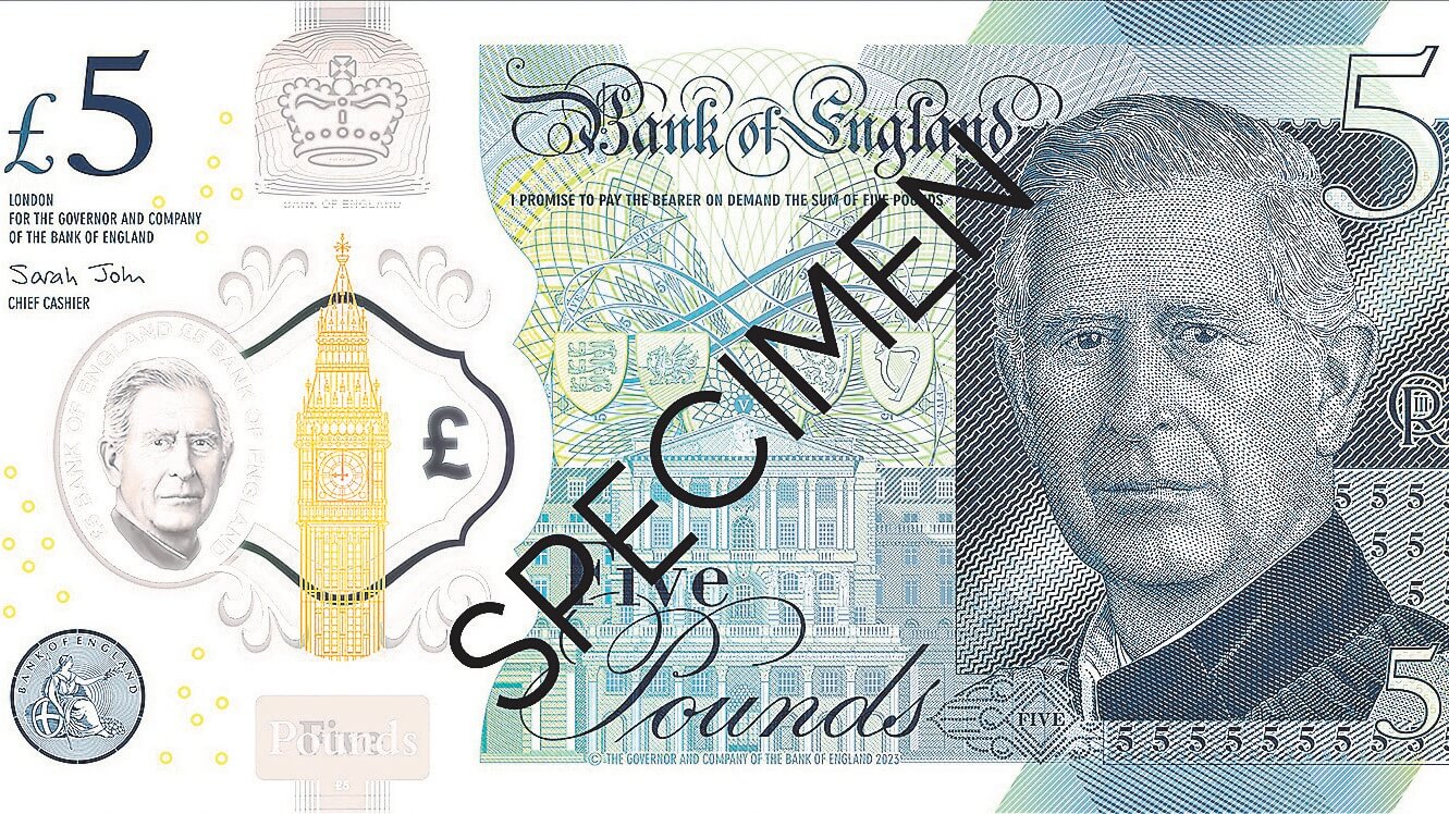 英紙幣にチャールズ国王 2024年半ばから流通 | 朝日ウイークリー