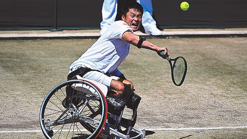 全米オープンテニス ゴードンリード 国枝慎吾 直筆サイン入り テニス