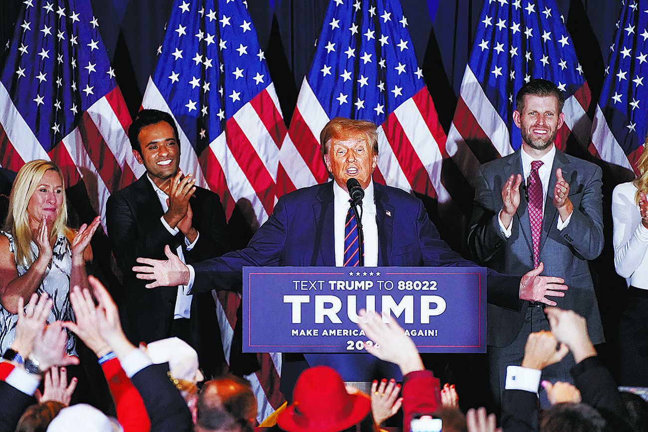 トランプ氏、共和党予備選で連勝 指名争いで独走態勢 ヘイリー氏は撤退