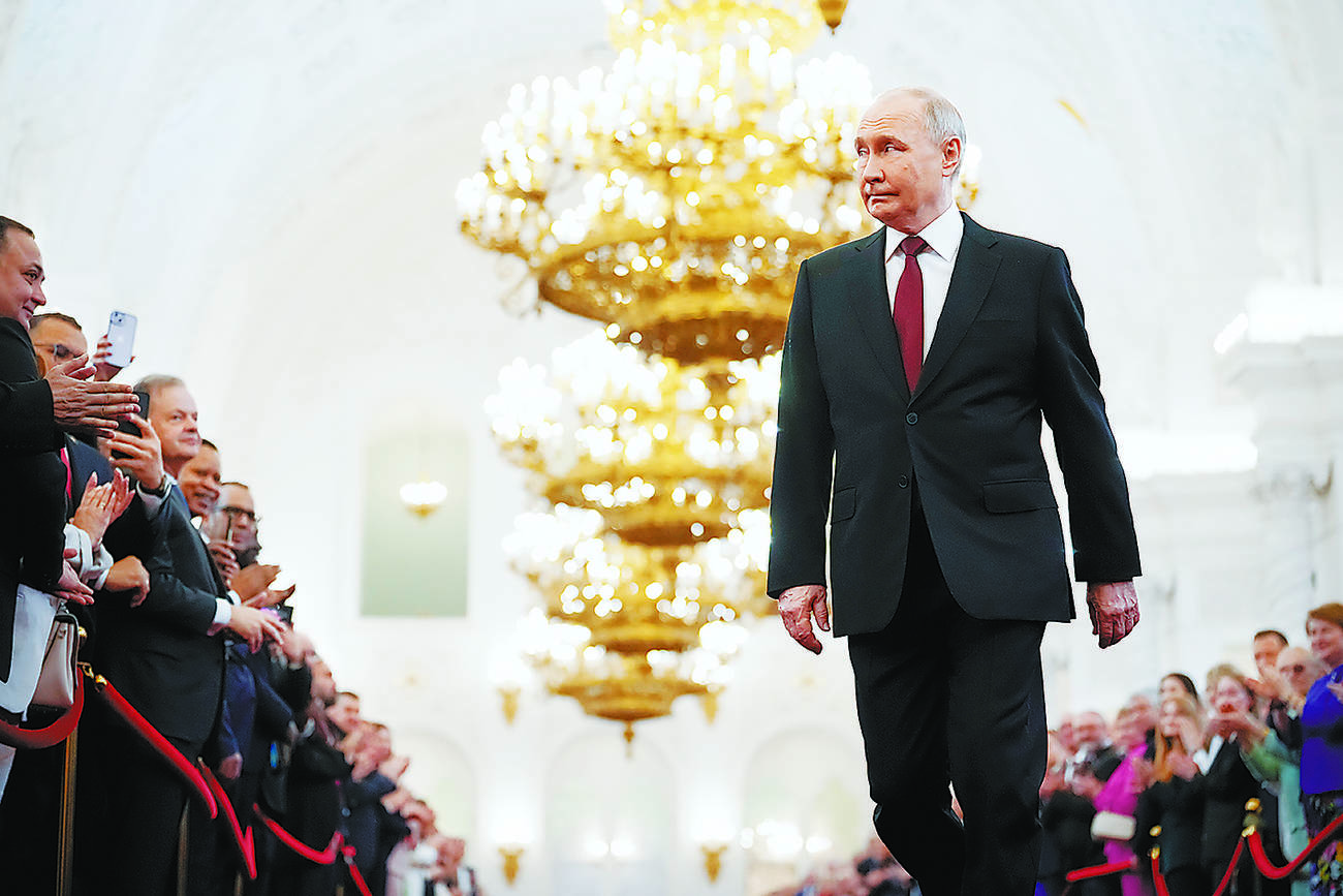 プーチン露大統領、通算5期目の就任式 ウクライナ侵攻継続へ結束