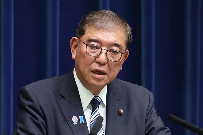 石破首相が辞意表明