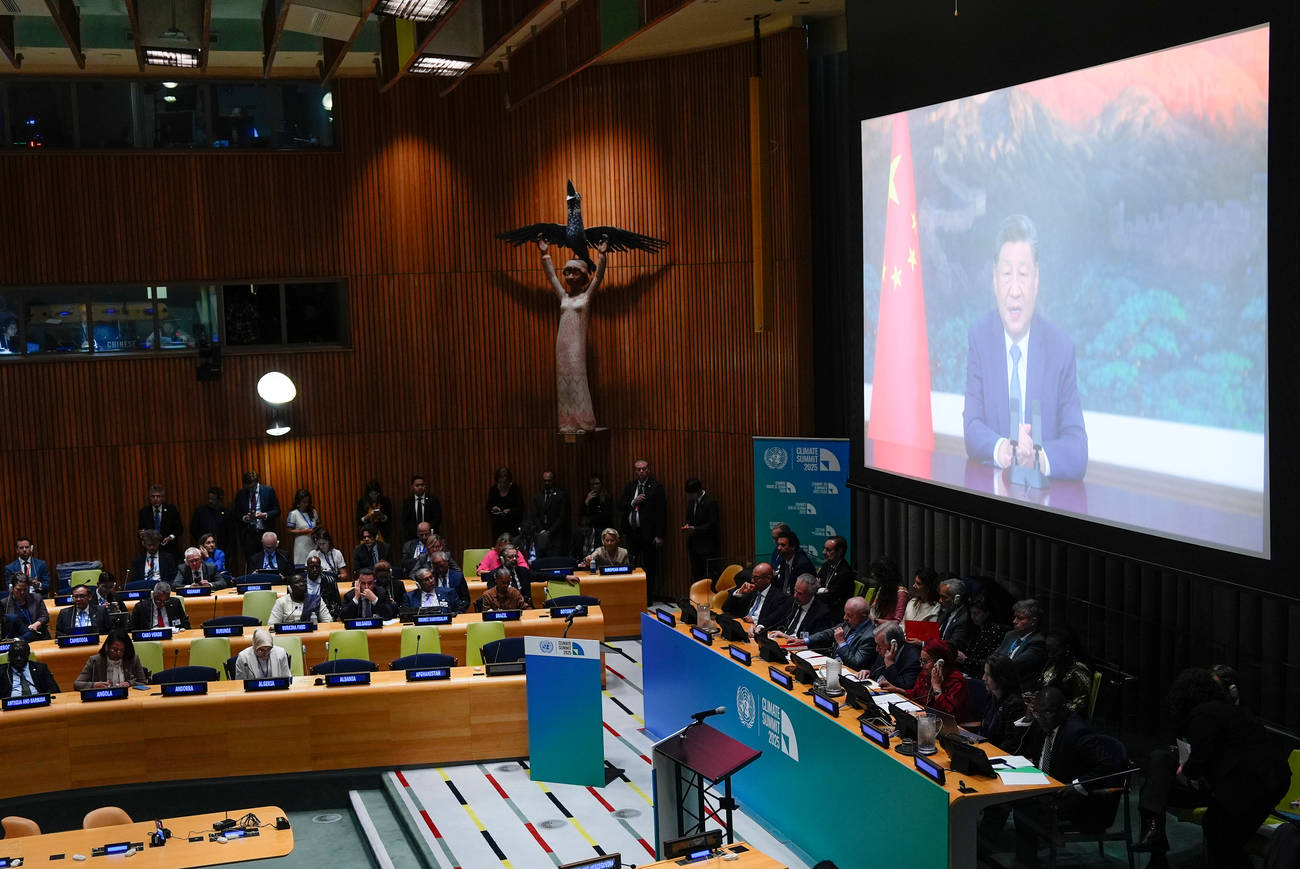 China leads nations with new climate plans, defying U.S. climate denial