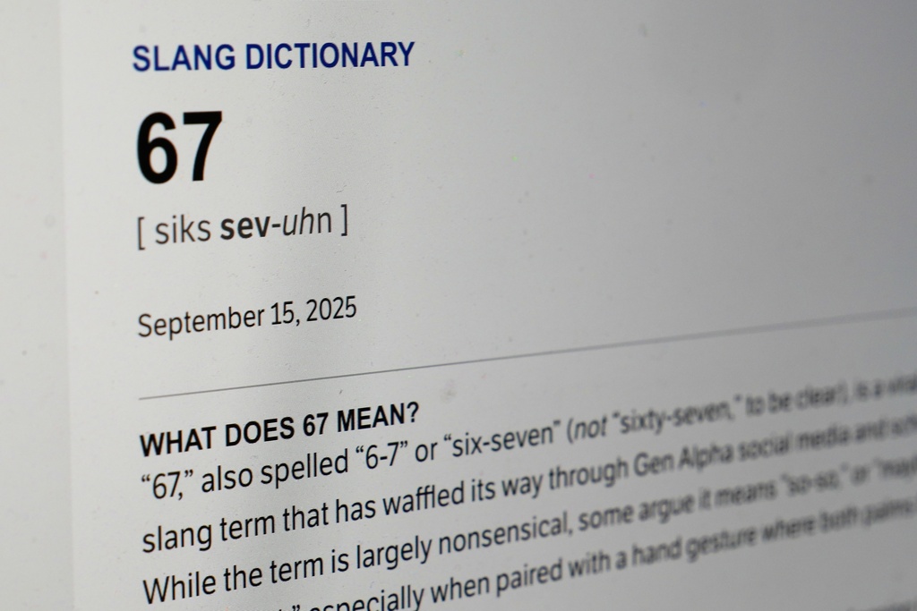Dictionary.com word of the year is ‘6-7.’ But is it a word?