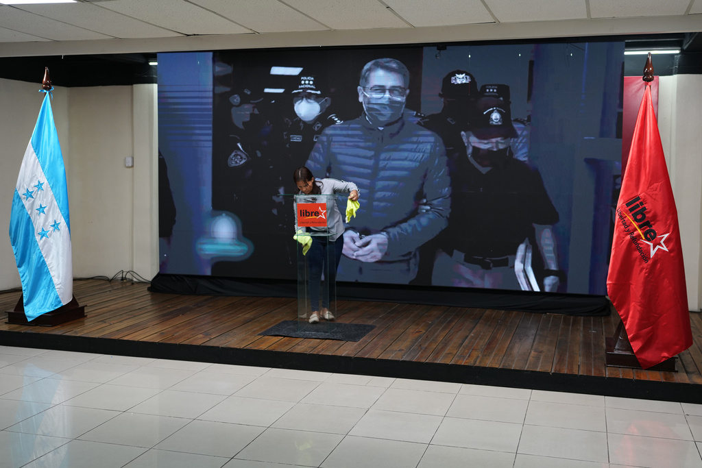 米国で服役中の元ホンジュラス大統領に恩赦