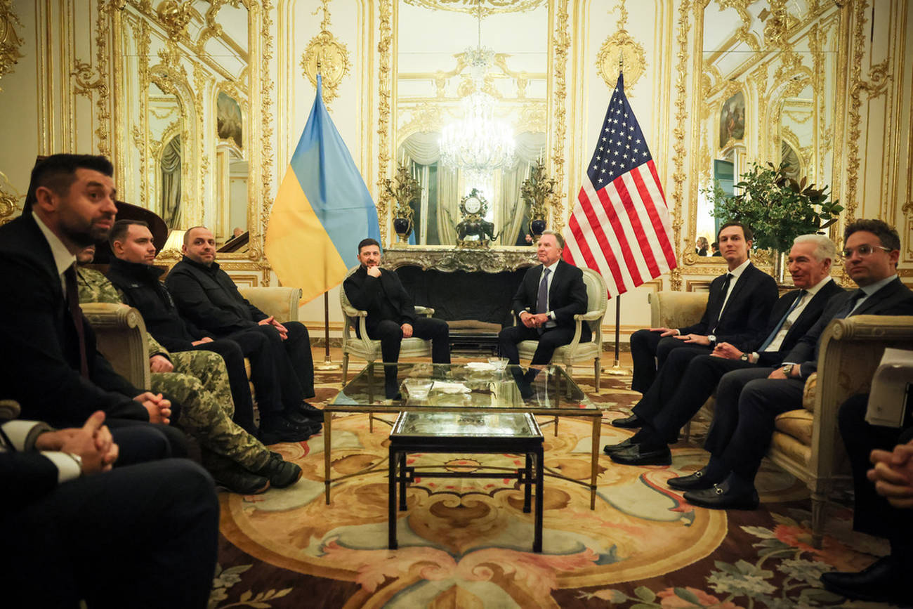 U.S. backs security guarantees for Ukraine at summit of allies in Paris