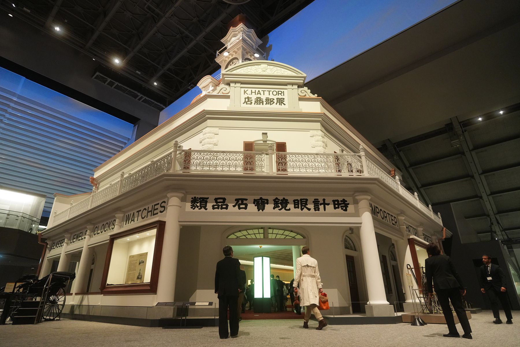 江戸東京博物館が４年ぶりに再開　銀座の象徴「服部時計店」も再現