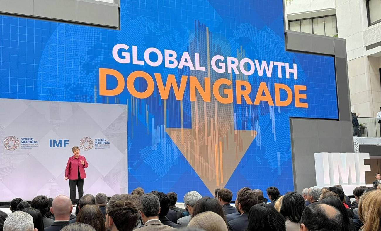 IMF世界成長率予想を下方修正