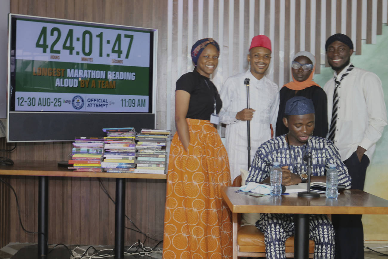 Nigerian book fans hold 431-hour readathon