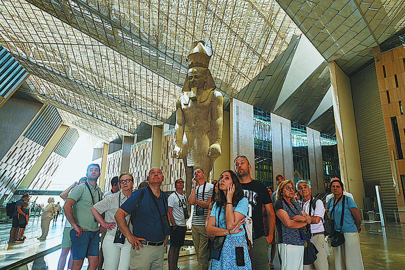 Egypt opens colossal antiquities museum