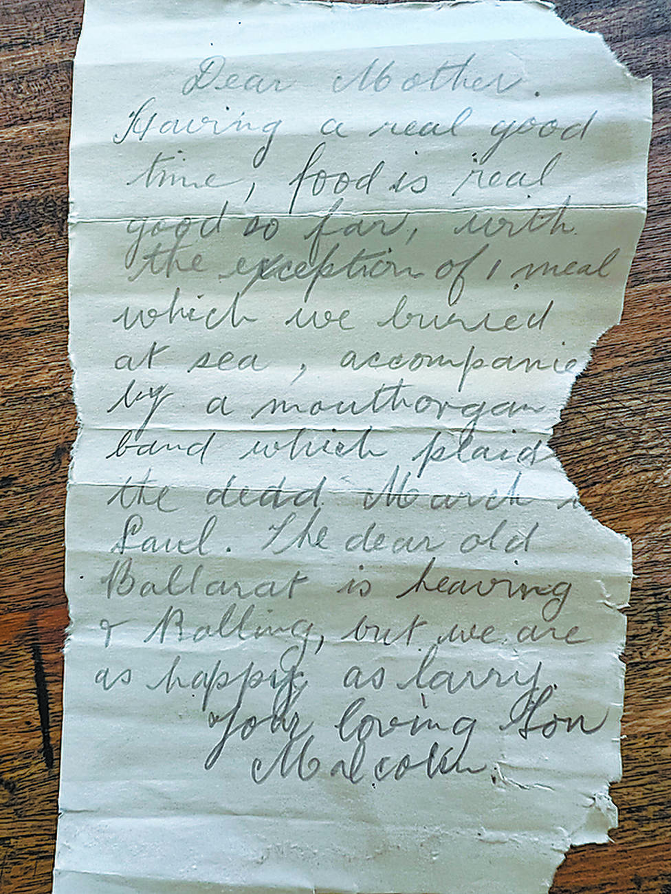 WWI soldiers’ messages in a bottle found