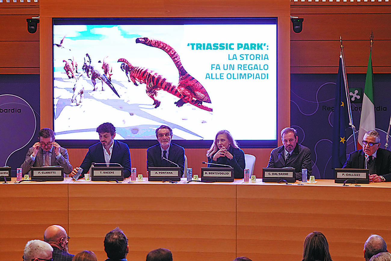 Dinosaur footprints found near Olympic site