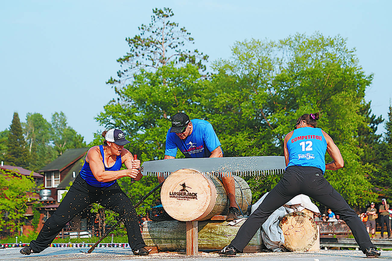 Women set records at Lumberjack Worlds