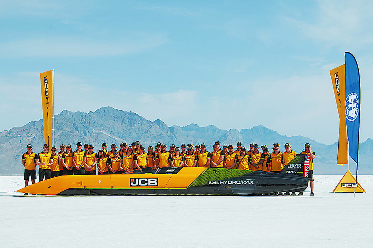 Speed record set in a hydrogen-powered car